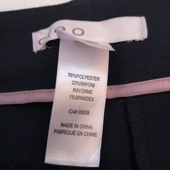 Cleo Everybody NWOT Ladies Navy Straight Leg Dress Pants - Picture 4 of 10